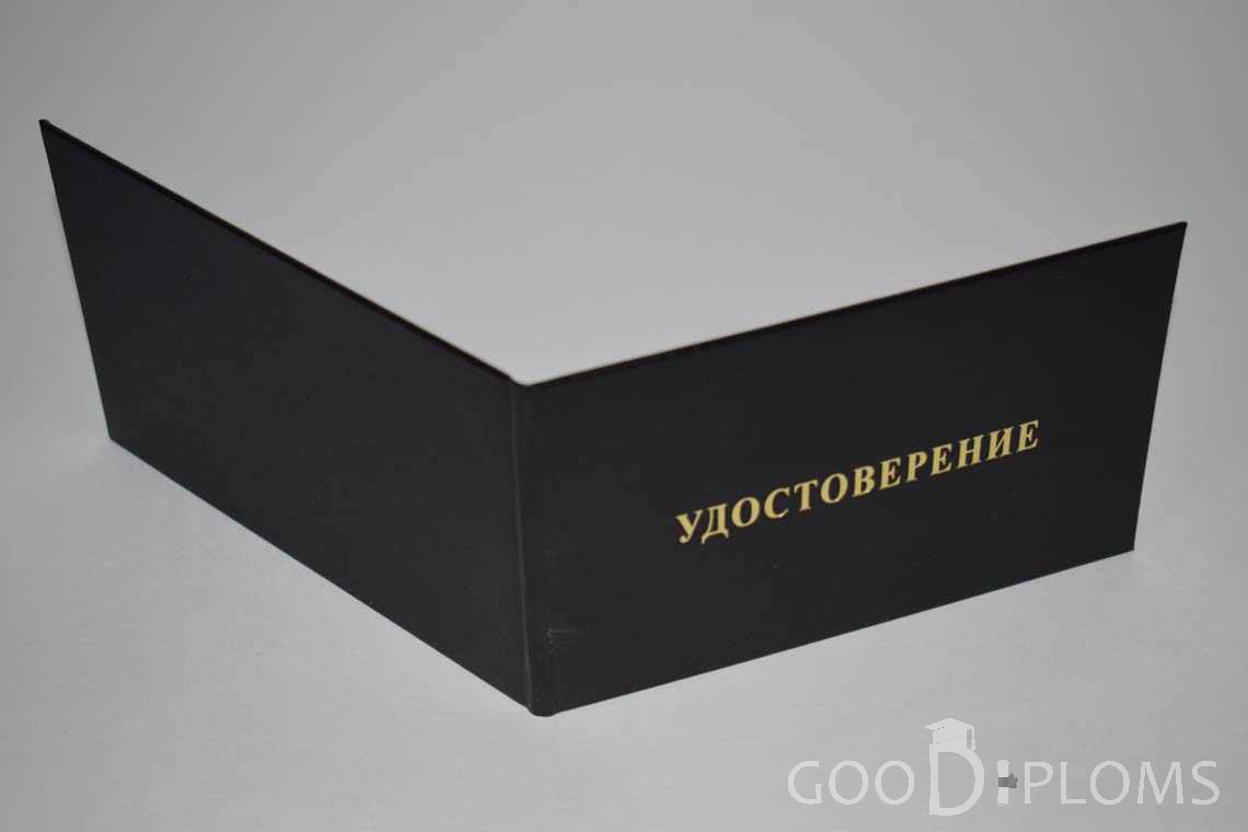 Удостоверение Интернатуры - Обратная Сторона период выдачи 1991-2006 -  Балхаш