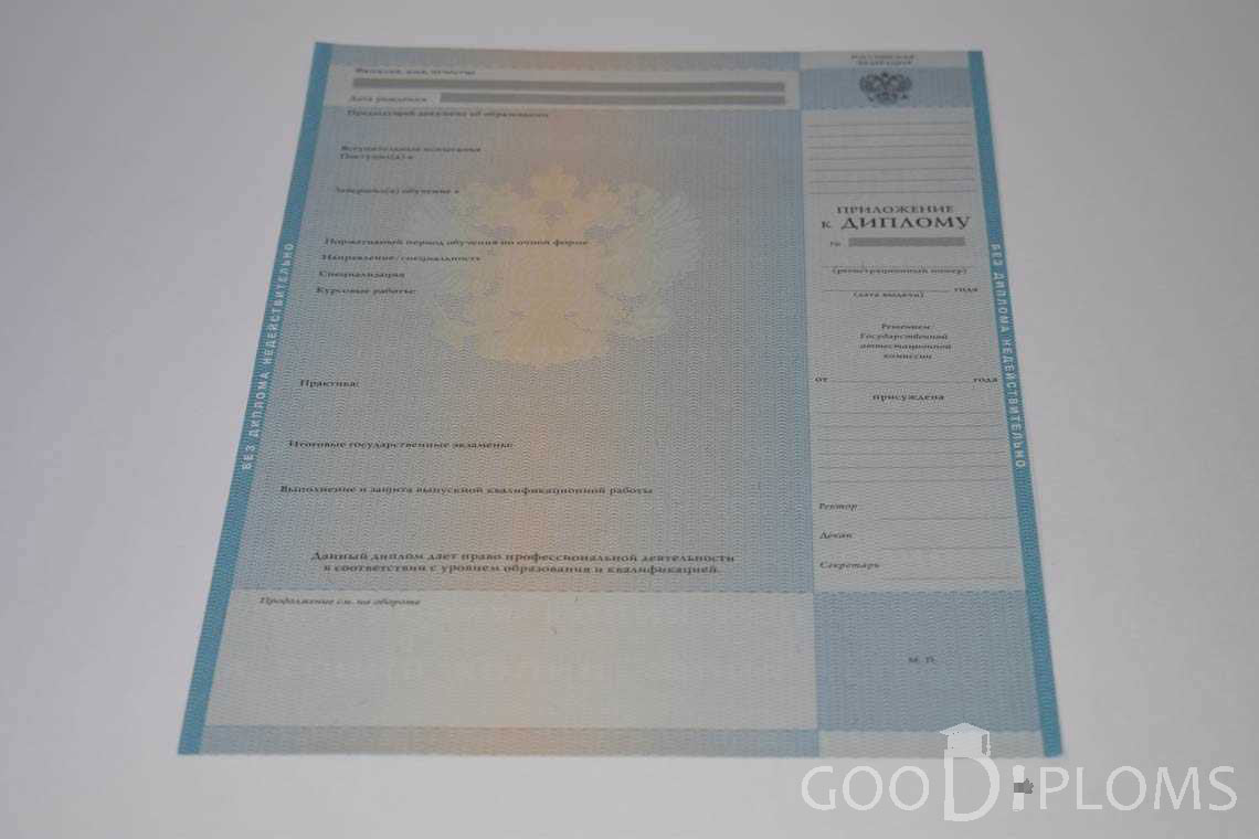 Приложение к Диплому Магистра в период c 2009 по 2010 год - Балхаш