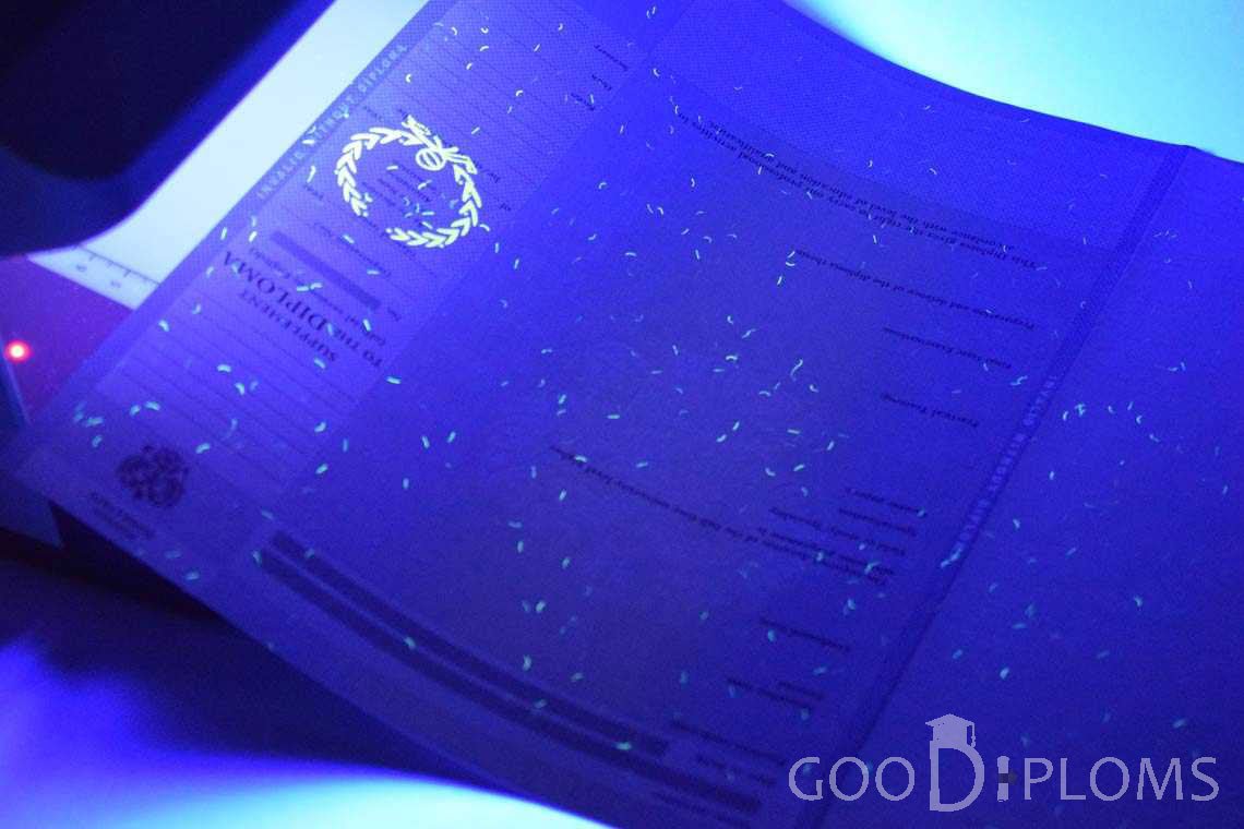 Приложение к Диплому Для Иностранных Граждан в Ультрафиолете - Балхаш